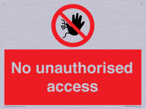 No unauthorised access